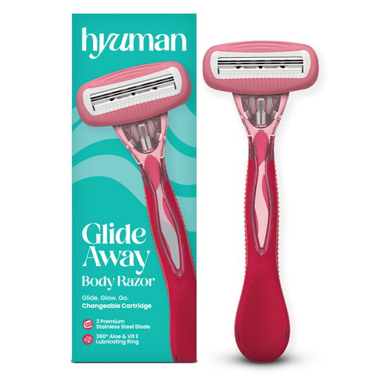 Glide Away 3 Blade Razor for Women