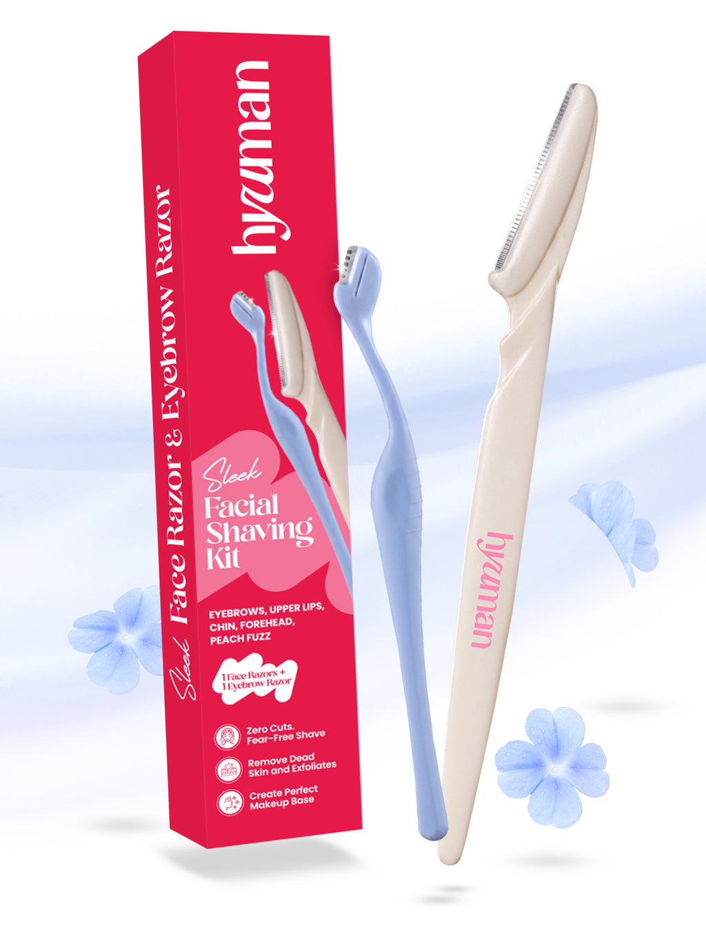 Sleek Facial Shaving Kit for Women | Face & Eyebrow Razor