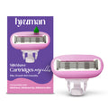 Refillable Cartridge for Traveller Razor