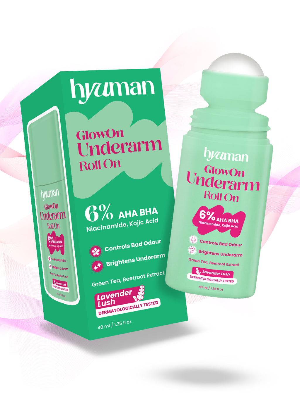 Underarm Roll-On for Brightening & Odour Control
