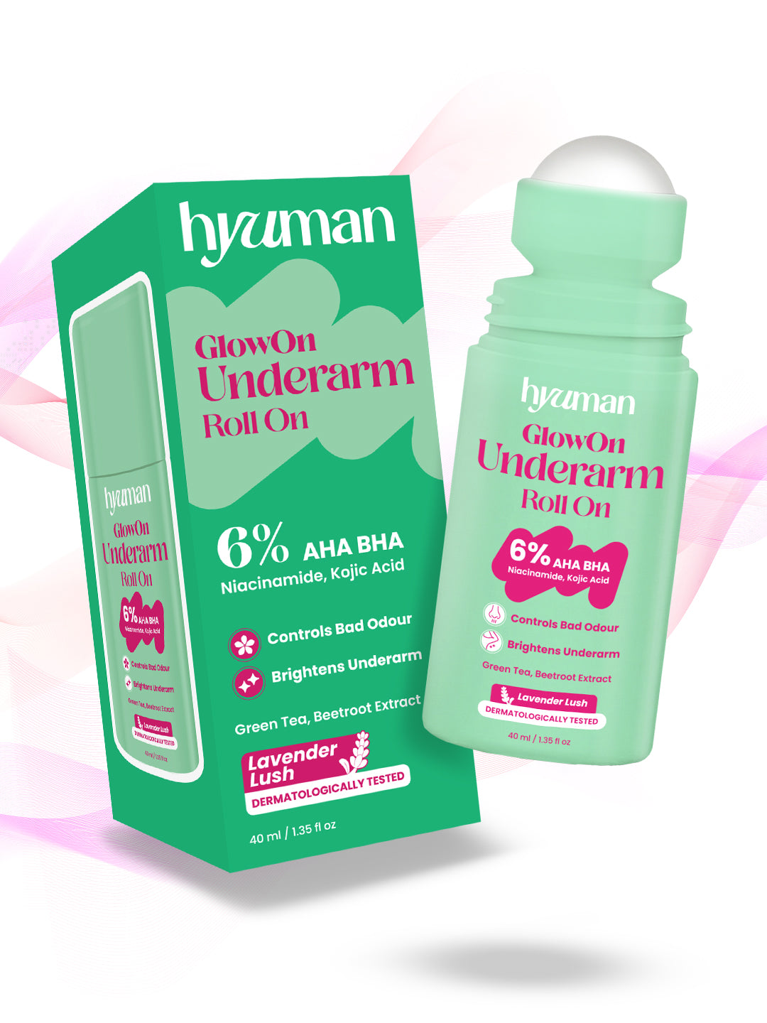 Underarm Roll-On for Brightening & Odour Control