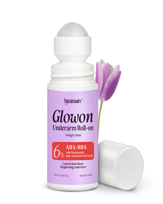 6% AHA BHA with Niacinamide & Kojic Acid , Twilight Haze Fragrance Roll-on For Women 40 ml