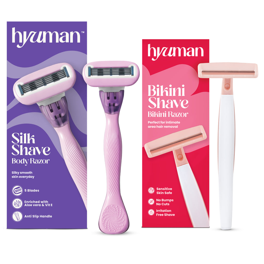 Silkshave Razor + Bikini Razor Combo