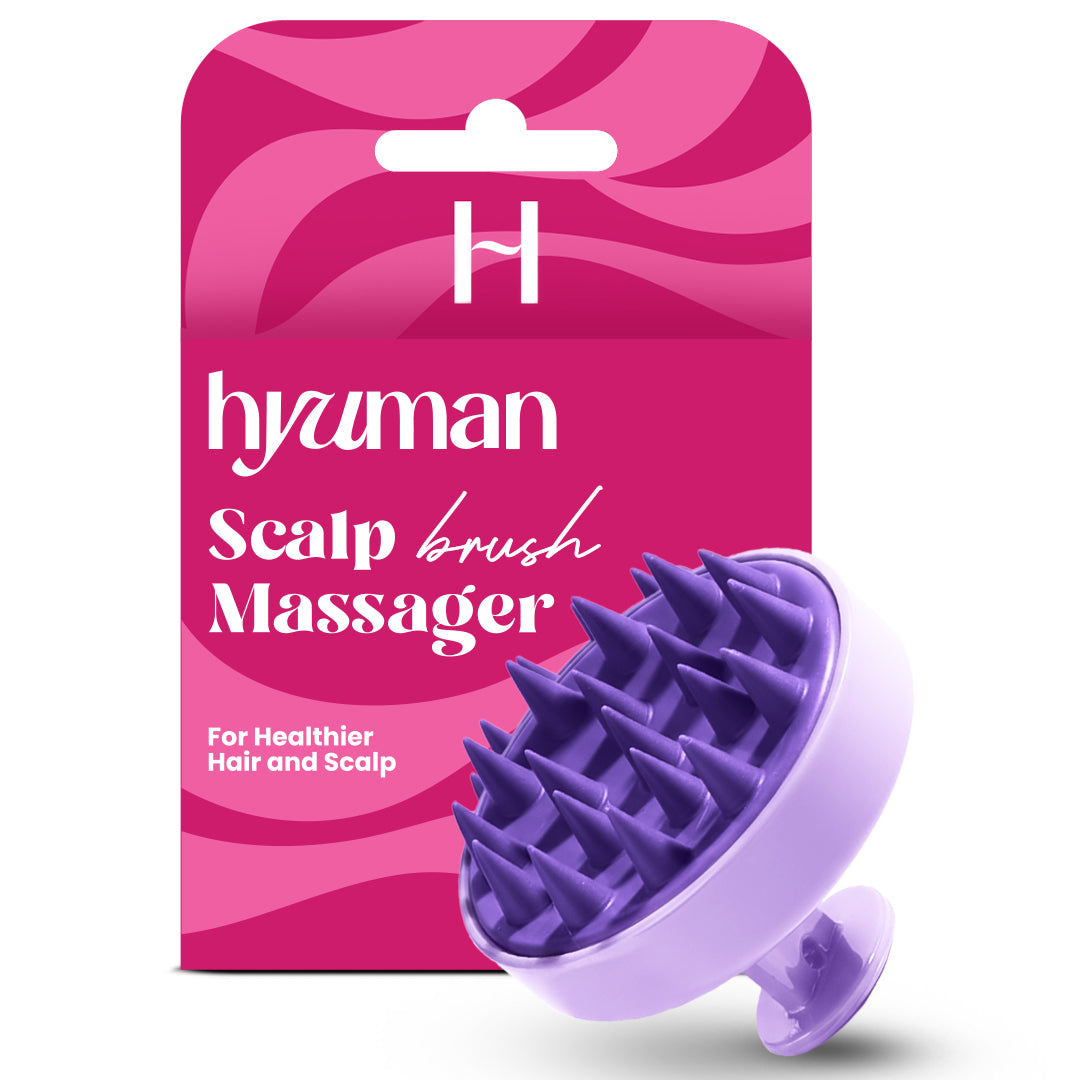 2-in-1 Scalp Massager & Shampoo Brush