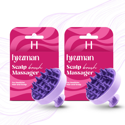 2-in-1 Scalp Massager & Shampoo Brush
