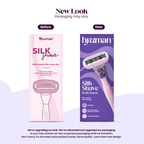 Silkshave Razor + Ice Roller Combo for Smooth Skin