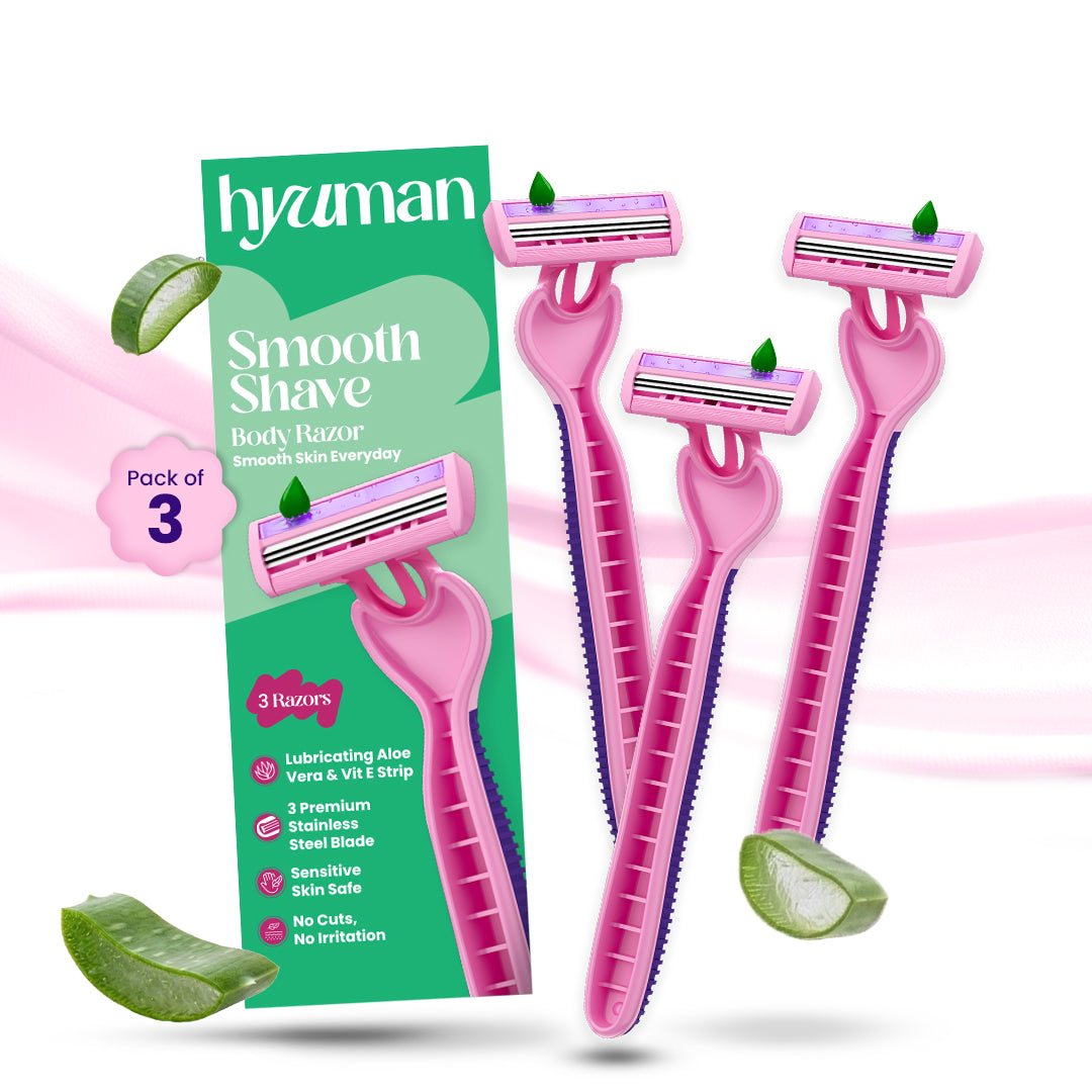 Smoothshave 3 Blade Body Hair Removal Razor