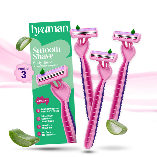 Smoothshave 3 Blade Body Hair Removal Razor