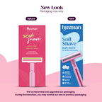 GlowOn Deodorant Roll-On 40ml with SoftShave Razor Pack of 3