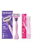 Silkshave Razor + 2 Face Razor Combo
