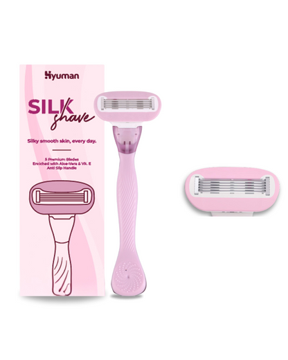 SilkShave Body Razor + Refill Cartridge