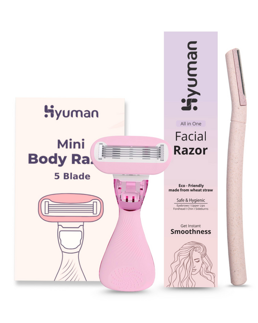 Mini Body Razor + Face Razor | Hair Removal