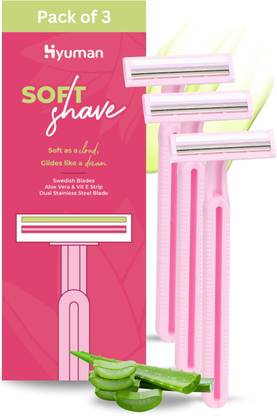 Hyuman SoftShave body shaving Razor for Women
