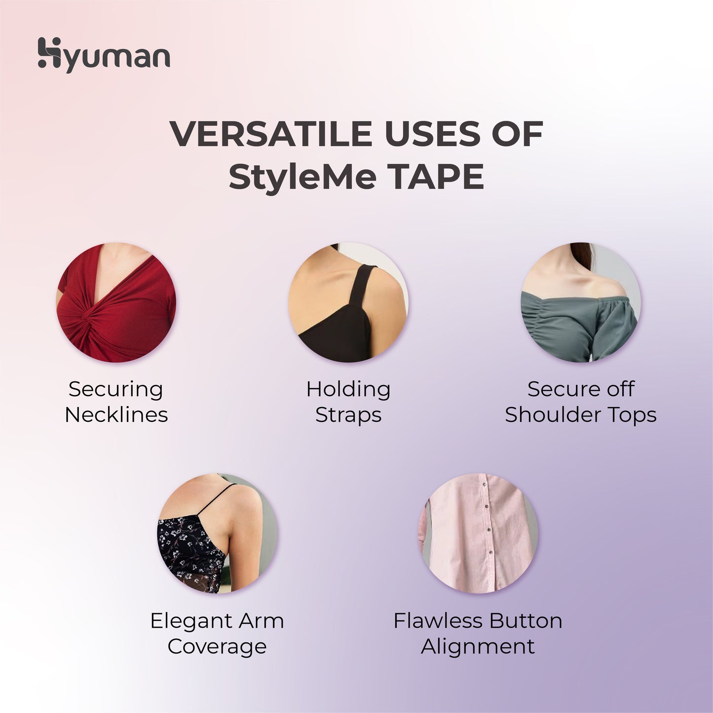 Hyuman StyleMe Fashion Dressing Tapes For Women