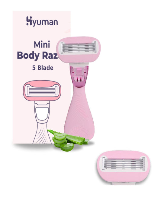 Mini Body Razor Combo with Refill Cartridge