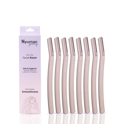 Hyuman Eyebrow & Facial Razor for Women | Face hair removal